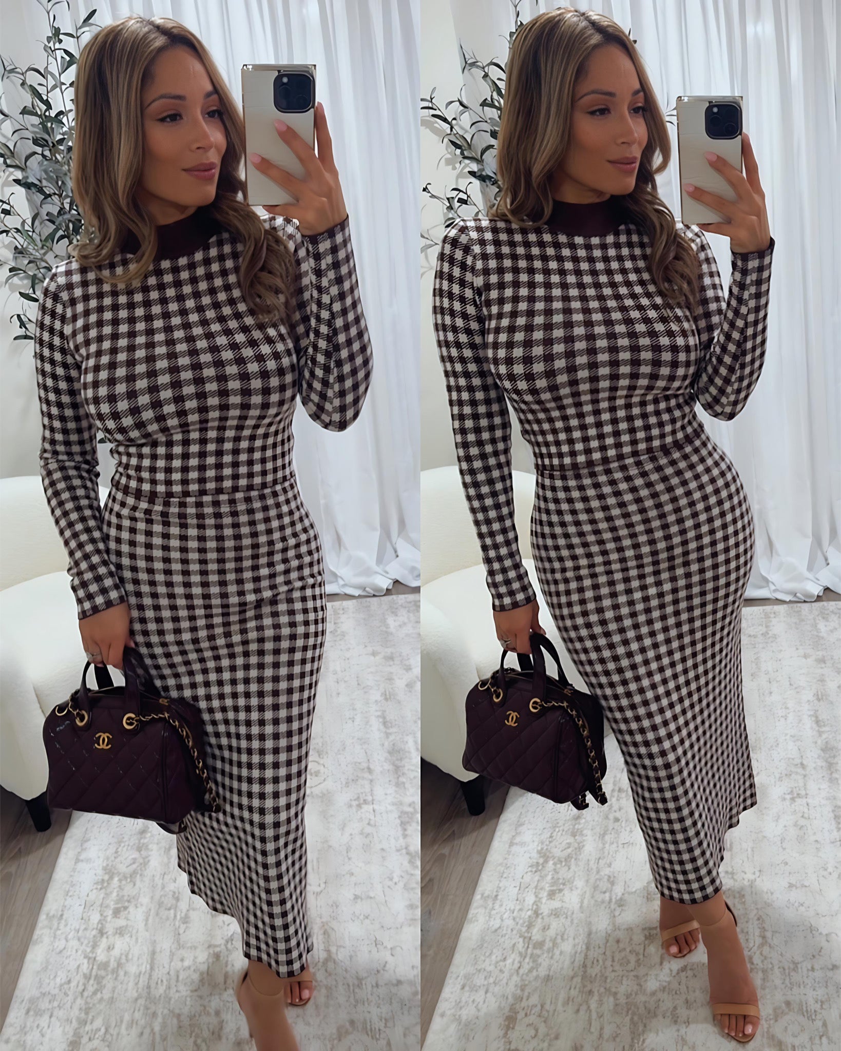 FALL FLOW HOUNDSTOOTH SET