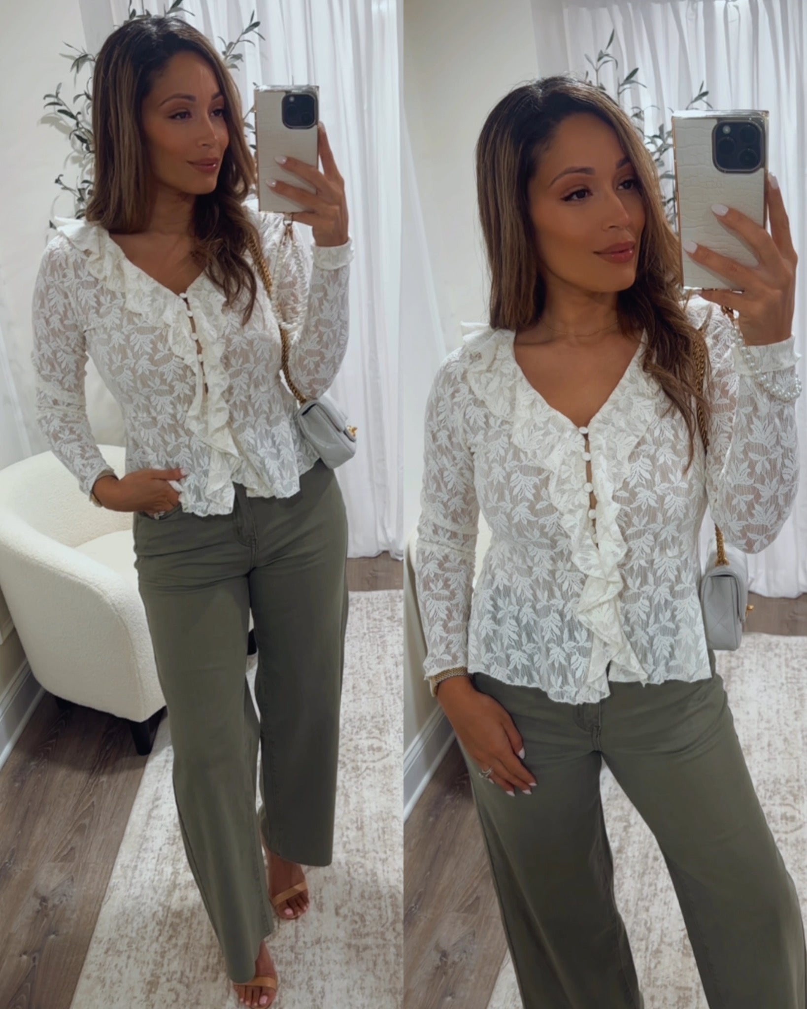 woman's Jacquard Knit Lace