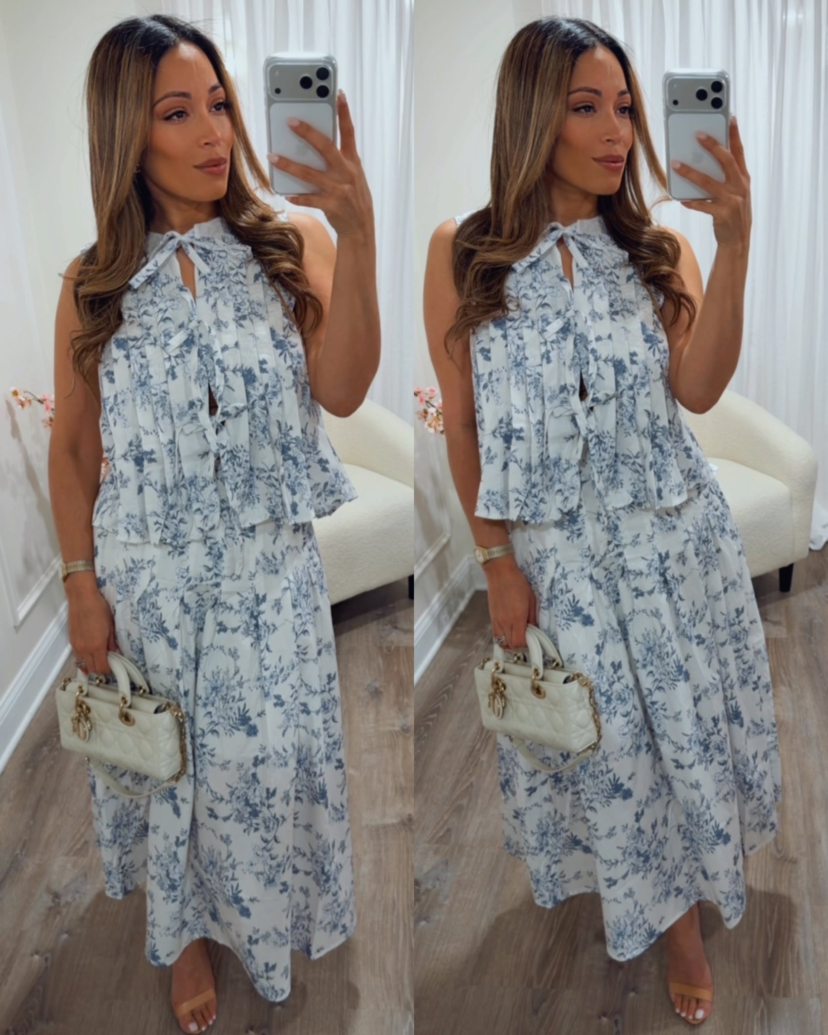 CECE TOILE PRINT SET