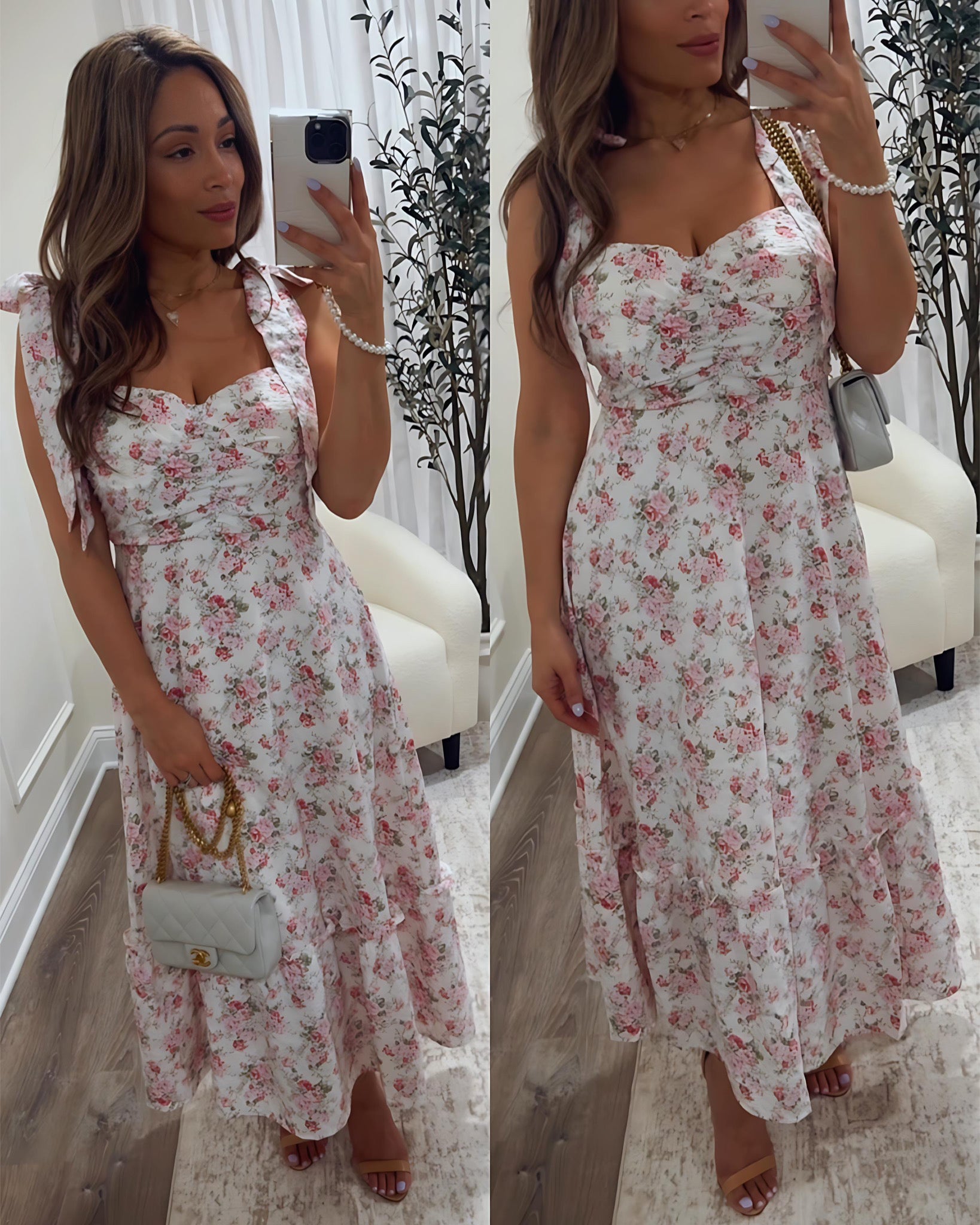 GARDEN GLOW MAXI DRESS