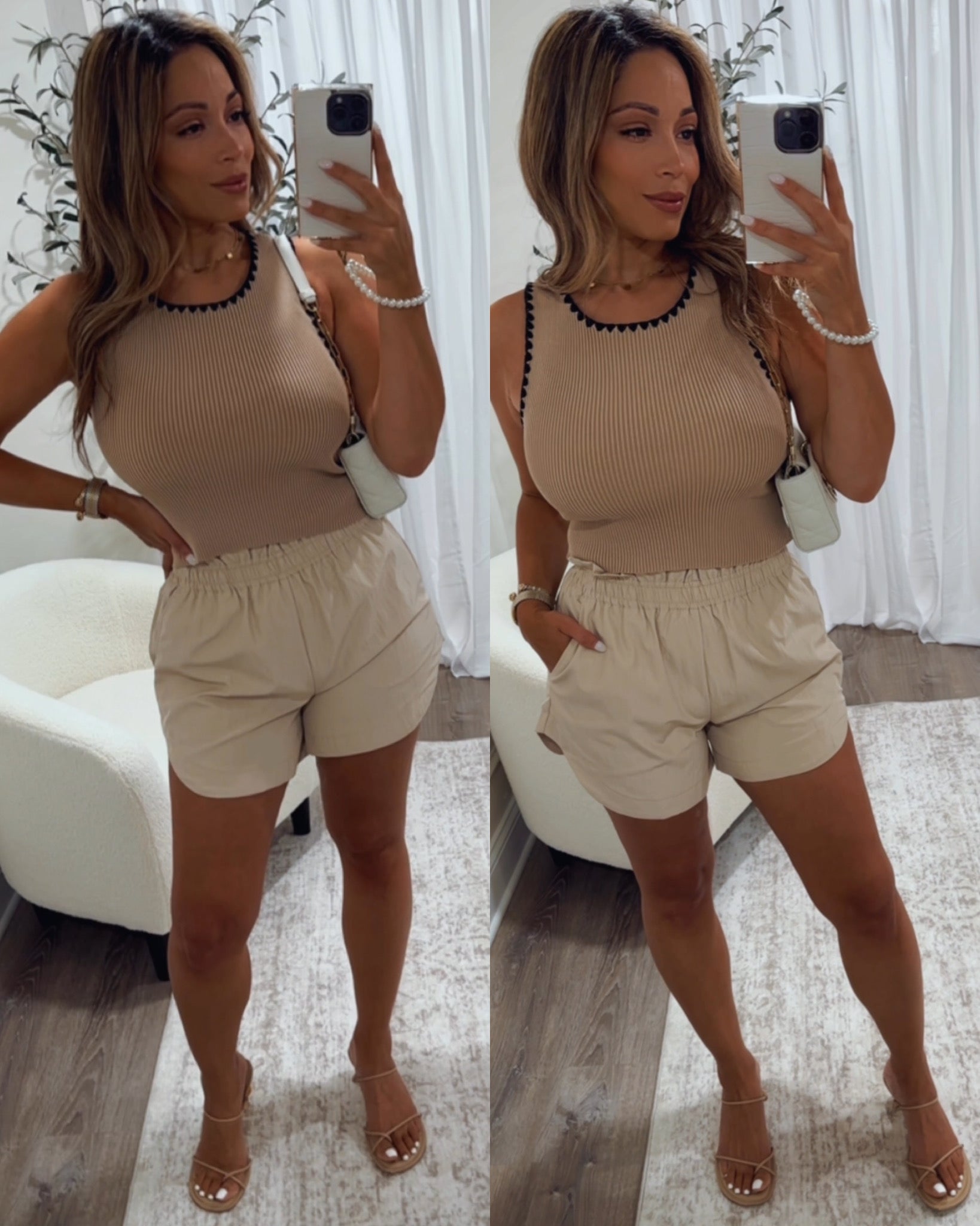 GENNA HIGH RISE SHORTS