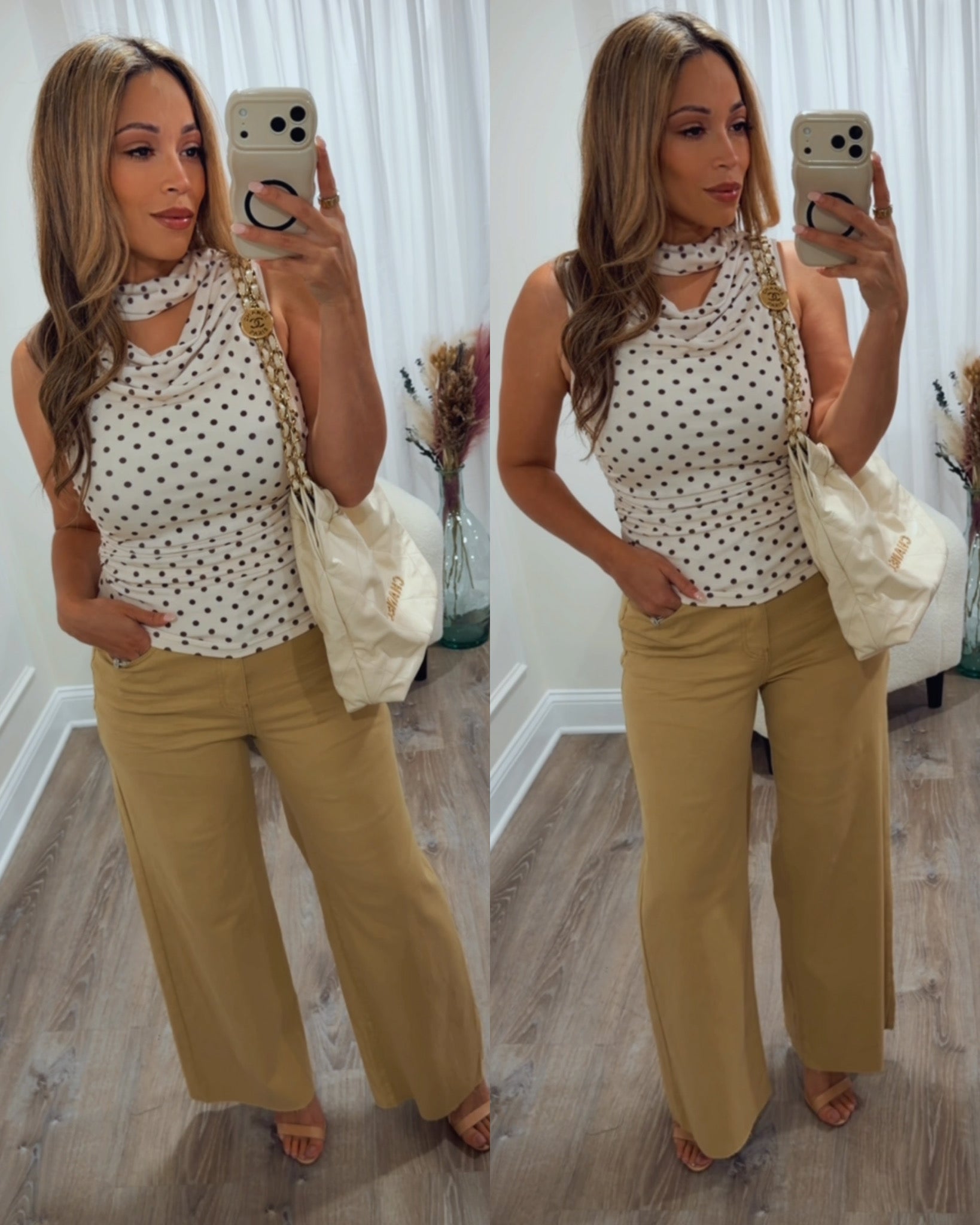 CHAI LATTE HIGH WAISTED PANTS