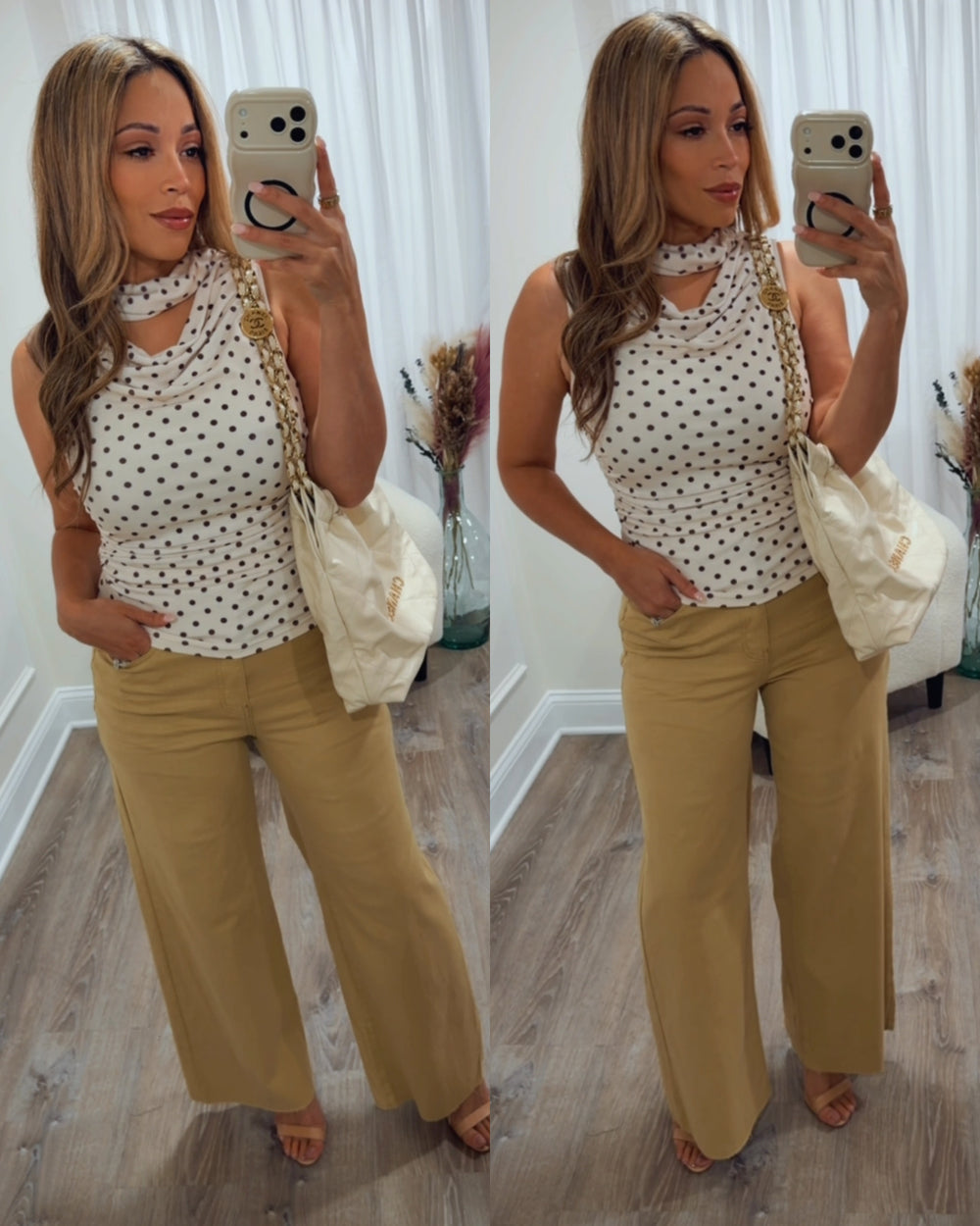 CHAI LATTE HIGH WAISTED PANTS