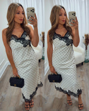 ROMANTIC EVENING MIDI DRESS