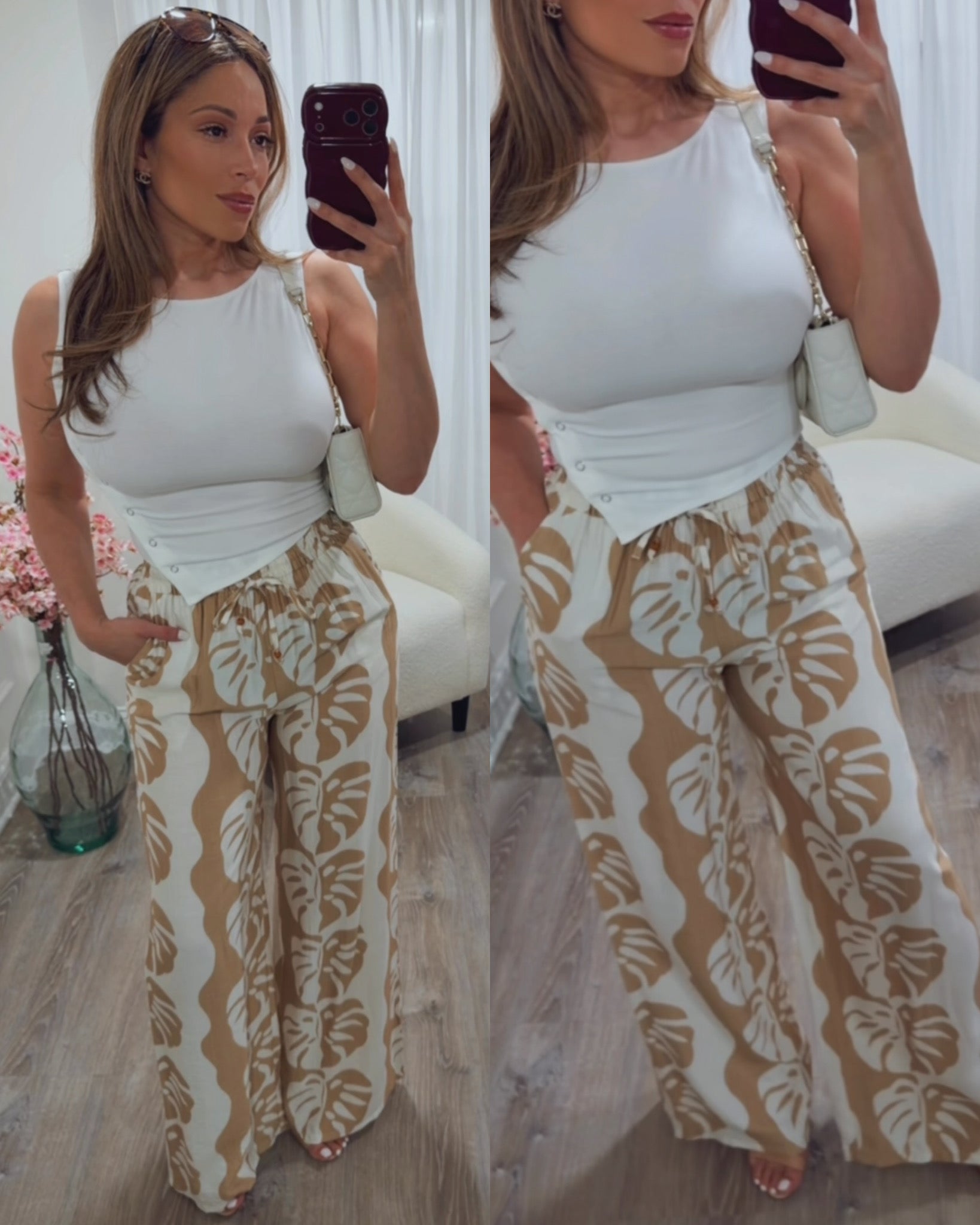 CABO WEEKEND PRINTED PANTS