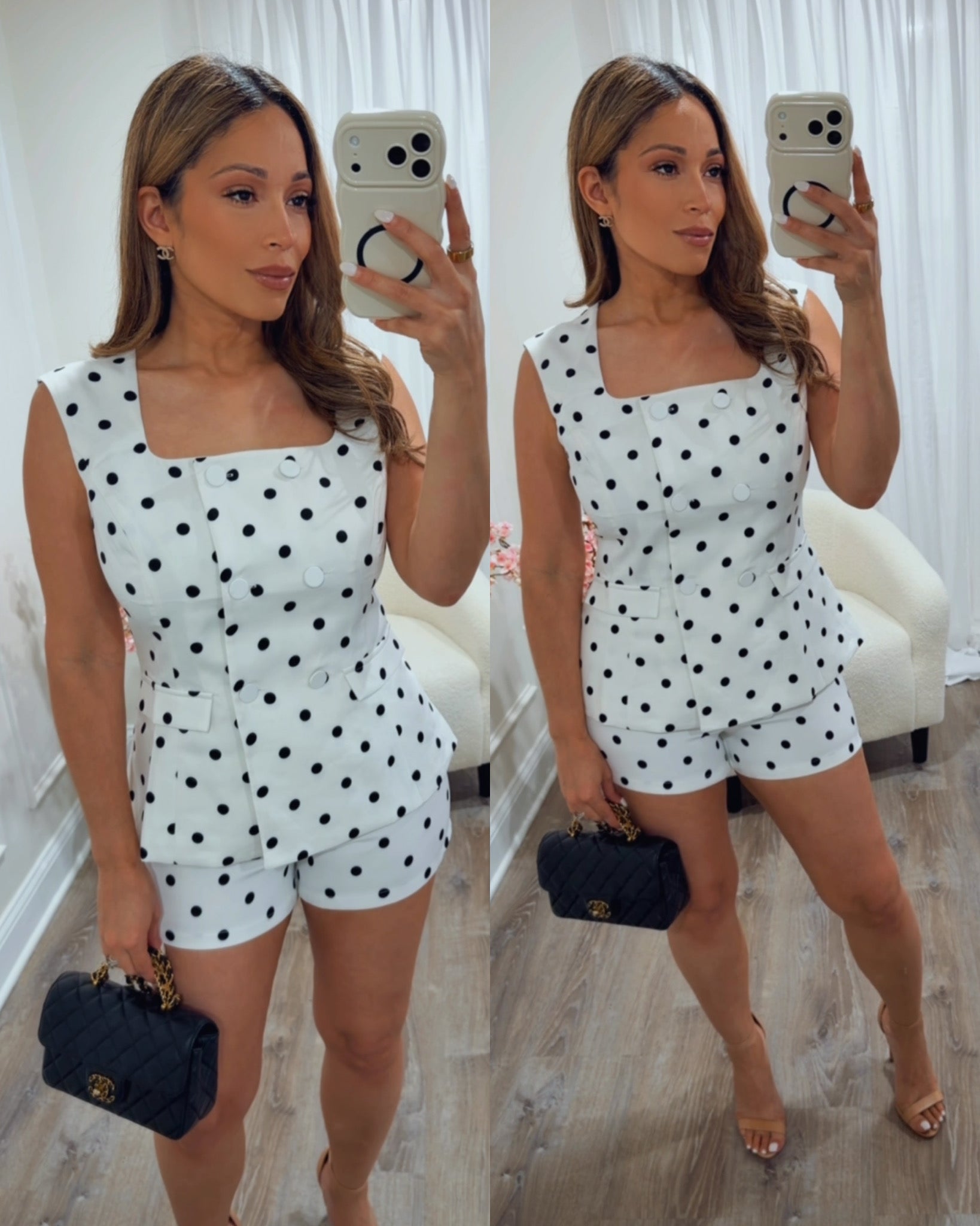 OFFICE GAL POLKA DOT SET