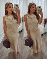 ANNALEE LACE DETAIL SKIRT SET