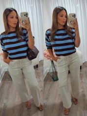 COOLER DAYS PATCH POCKET JEANS