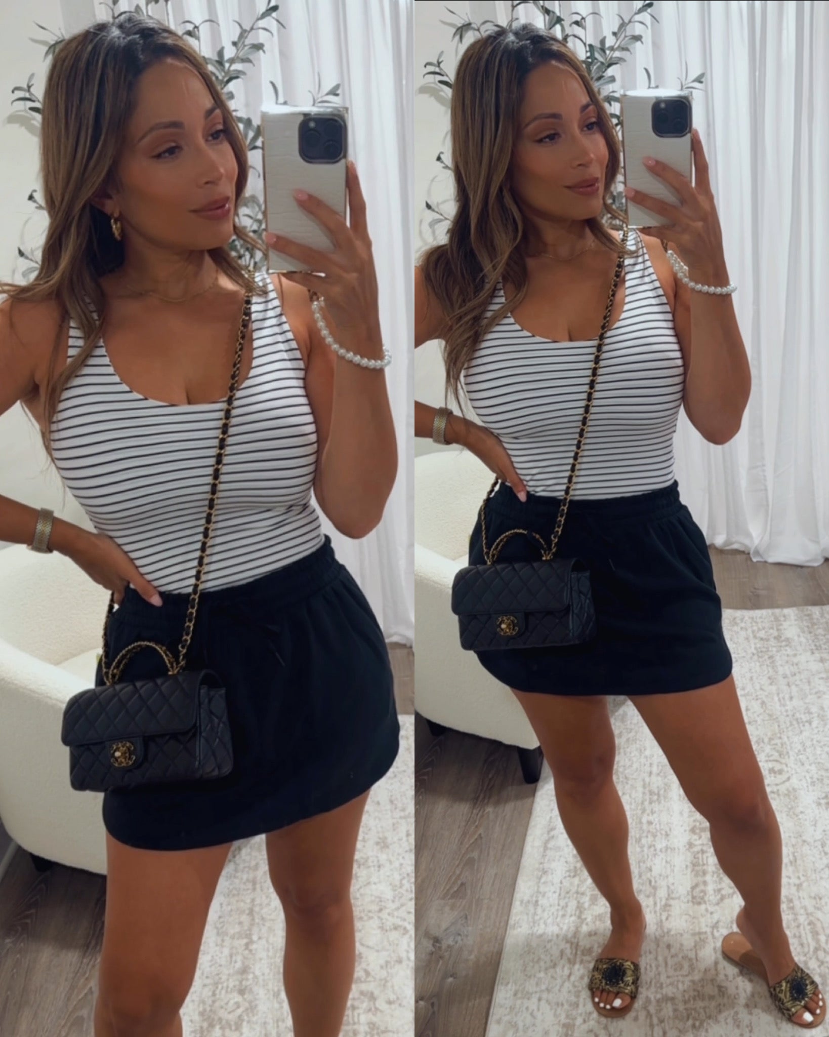 CHILL DAYS STRIPED TANK