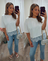 THE EVERYDAY BASIC LACE TOP