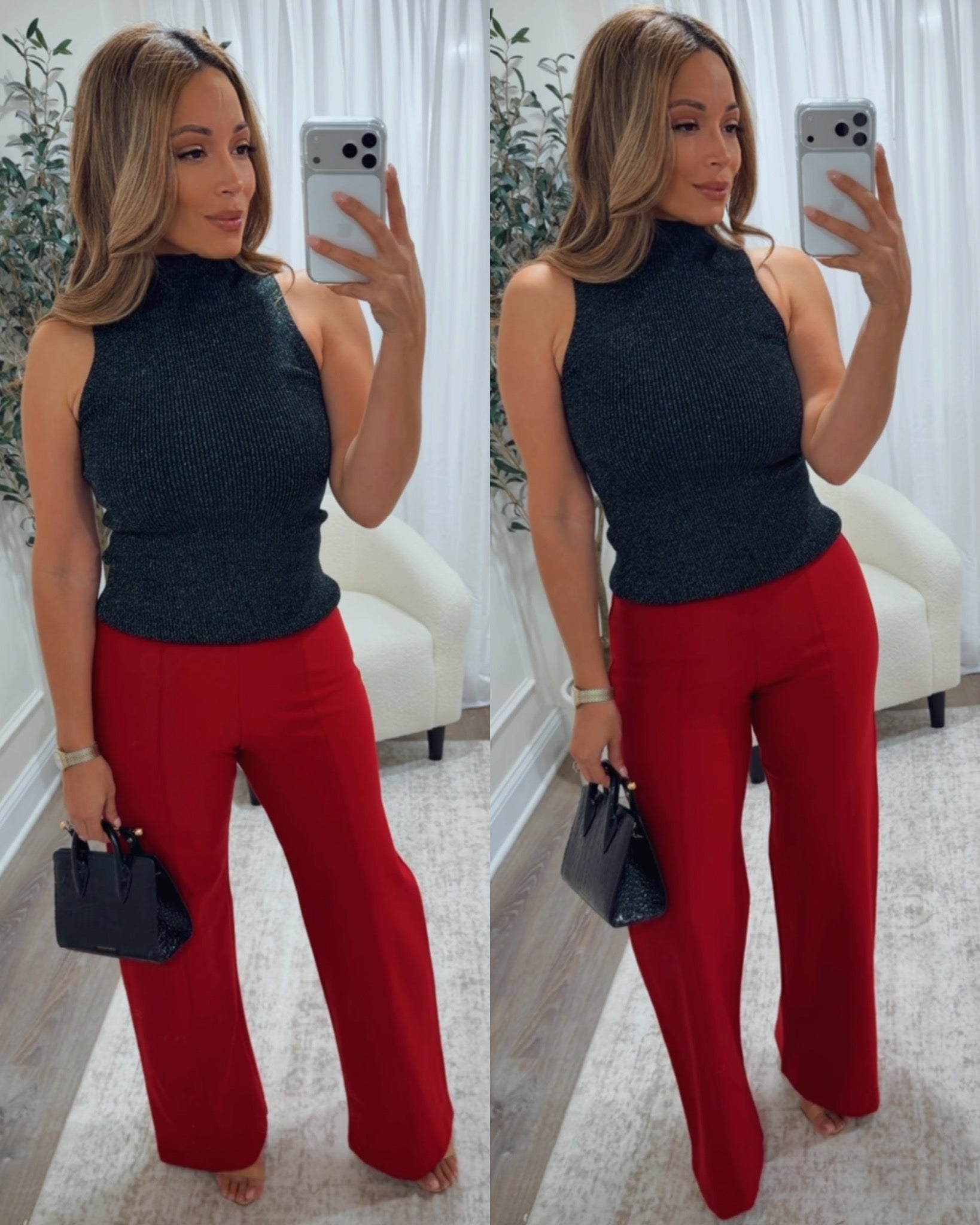 CARMINE WIDE LEG PANTS