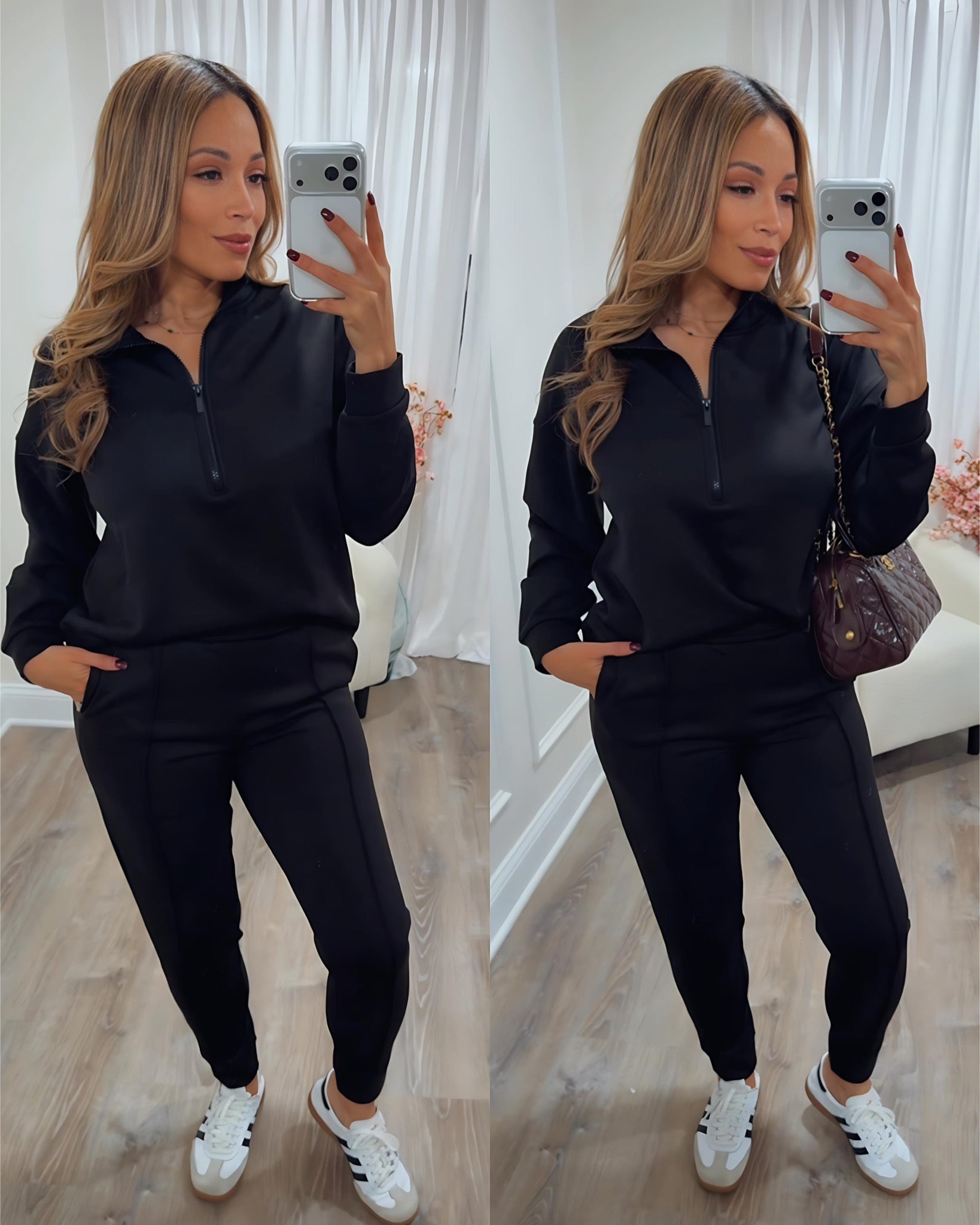 COMFY WEEKEND SET- BLACK