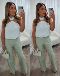 SPRING BRUNCH PONTE PANTS
