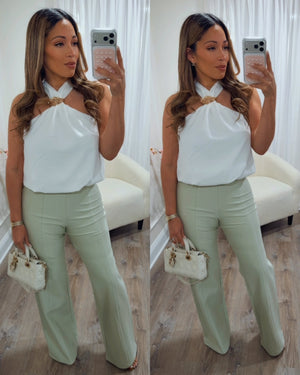 SPRING BRUNCH PONTE PANTS