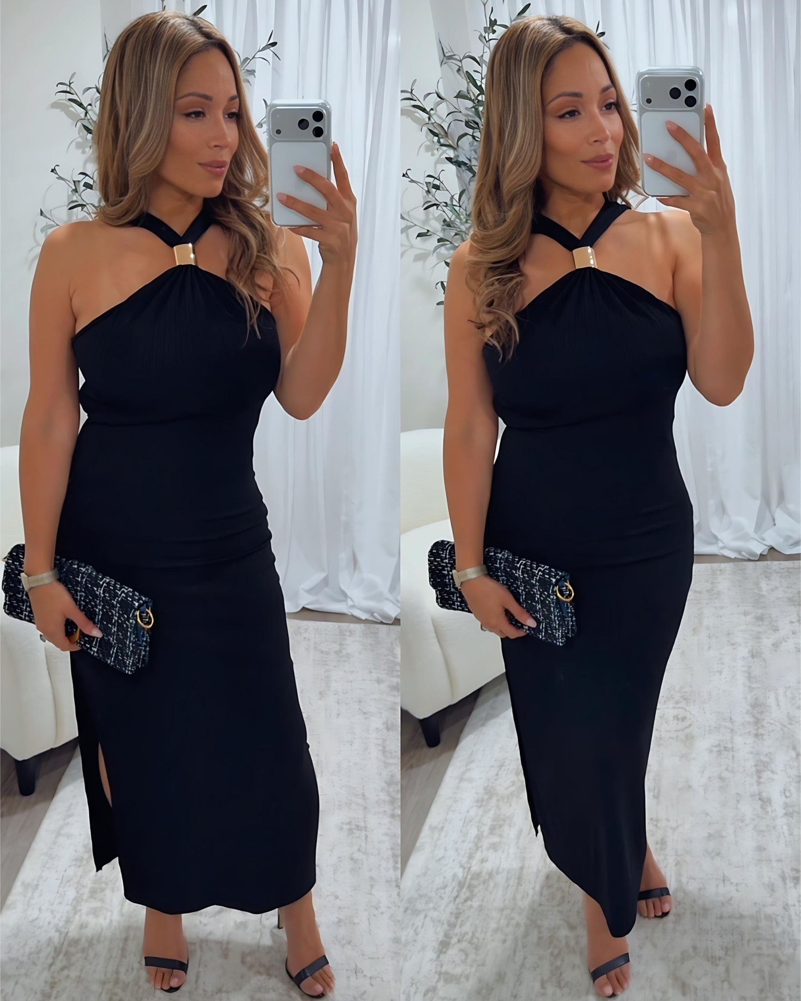 DARK ROMANCE MIDI DRESS