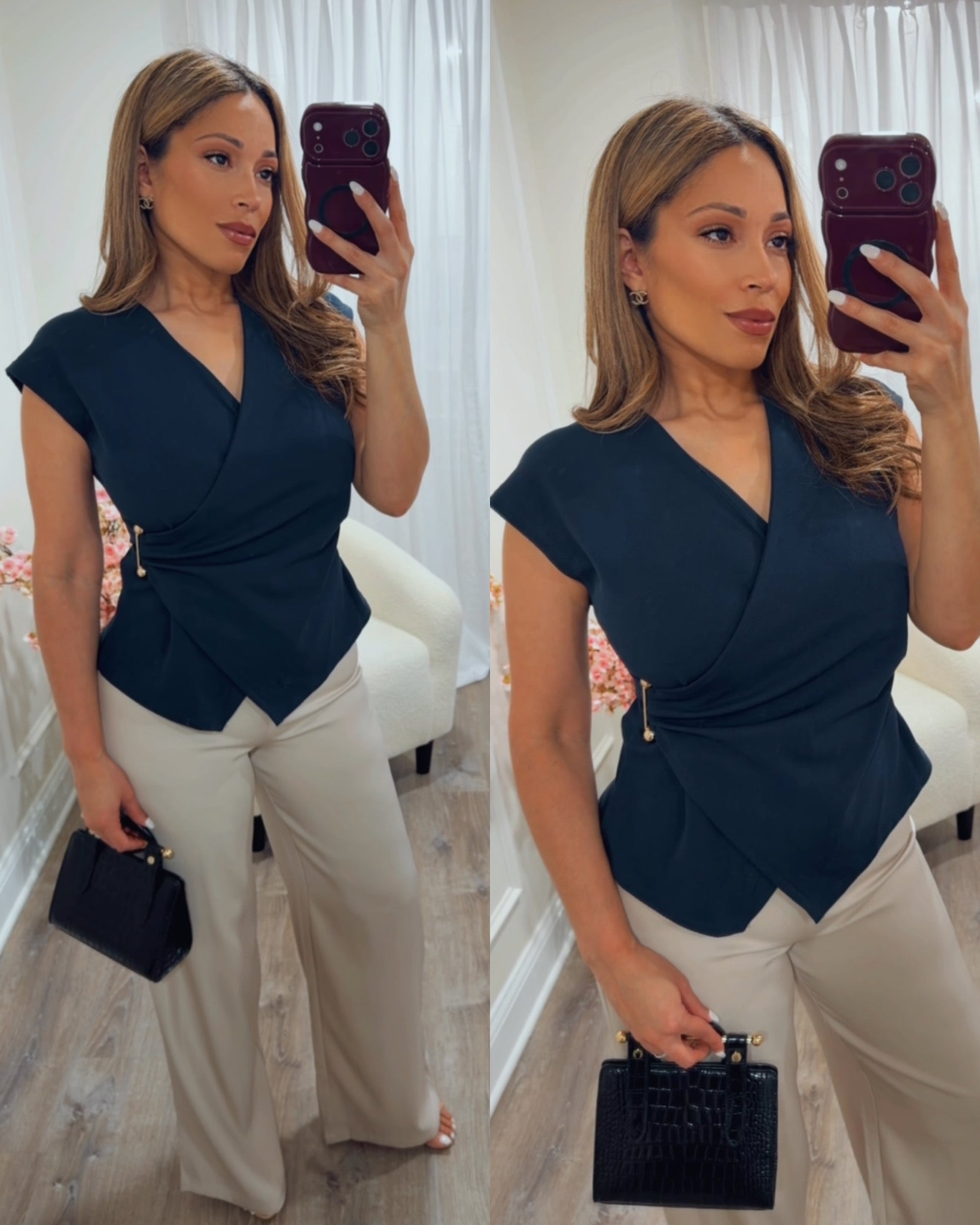LIZABETH VEST TOP