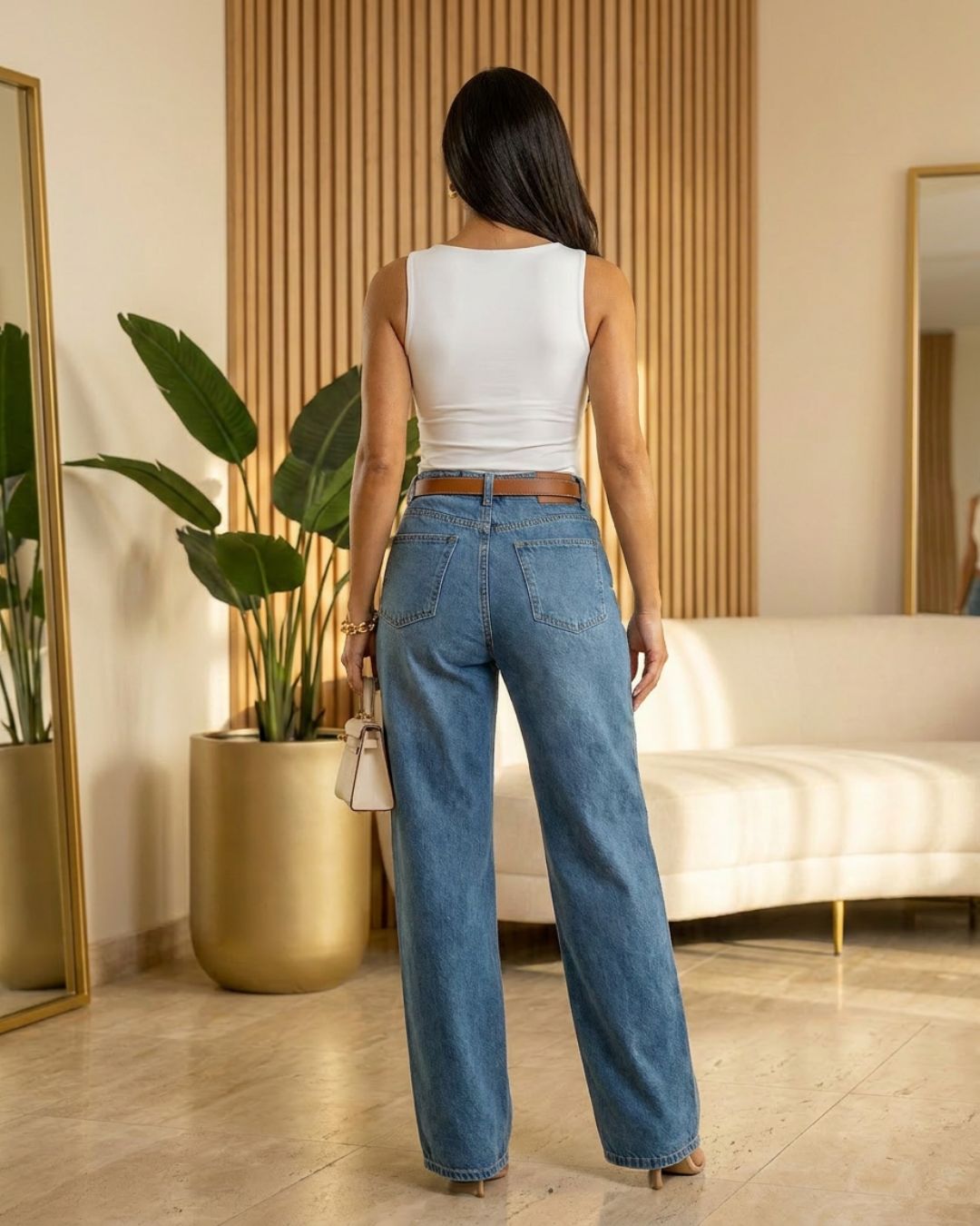 CAROL BUILT-IN BRA TANK TOP