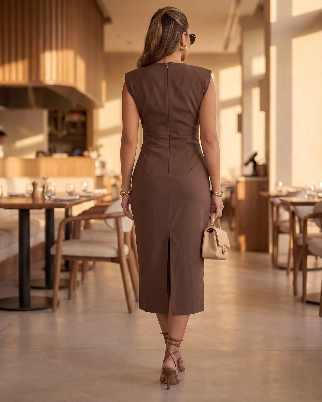 CHANGING SEASONS MIDI DRESS