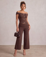 MALENA STRUCTURED SWEATER SET