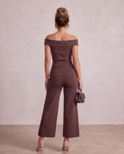 MALENA STRUCTURED SWEATER SET