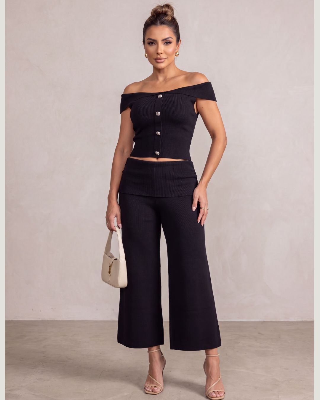 STRUCTURED SWEATER SET