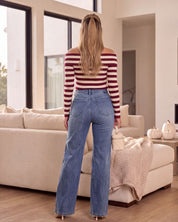MERRIN STRIPED TOP