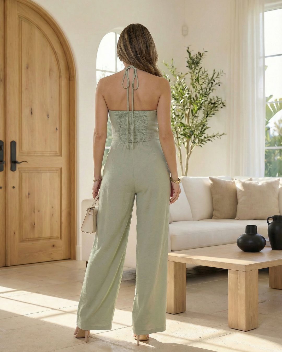 LIVING LIFE LINEN JUMPSUIT