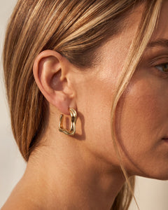 SICILY ASYMMETRICAL HOOPS