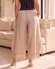 EMILIA LACE TRIM PANTS