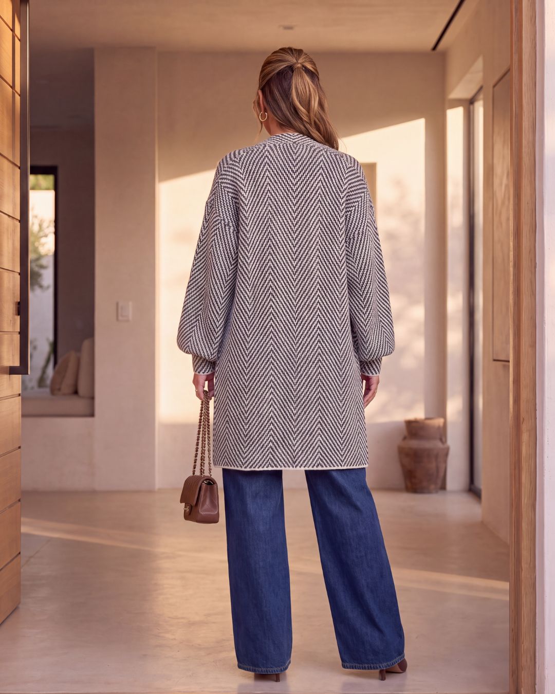 AUTUMN SOLSTICE CARDIGAN-SHIPS 10/6