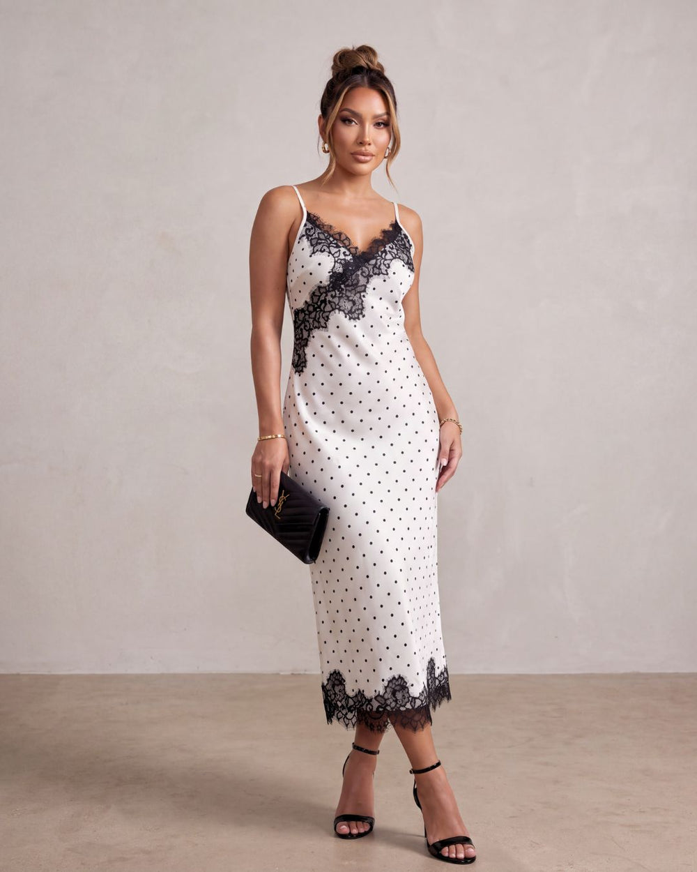 ROMANTIC EVENING MIDI DRESS
