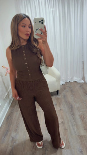 KAROL TEXTURED KNIT COMFY SET