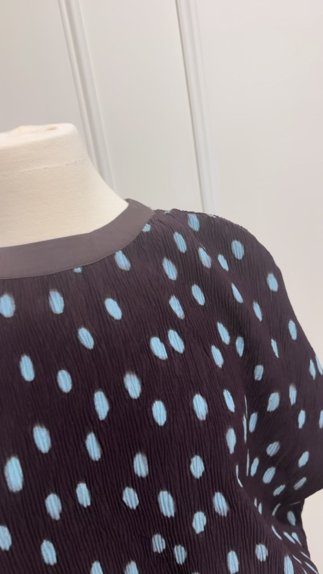 AFTER HOURS POLKA DOT SHORTS SET