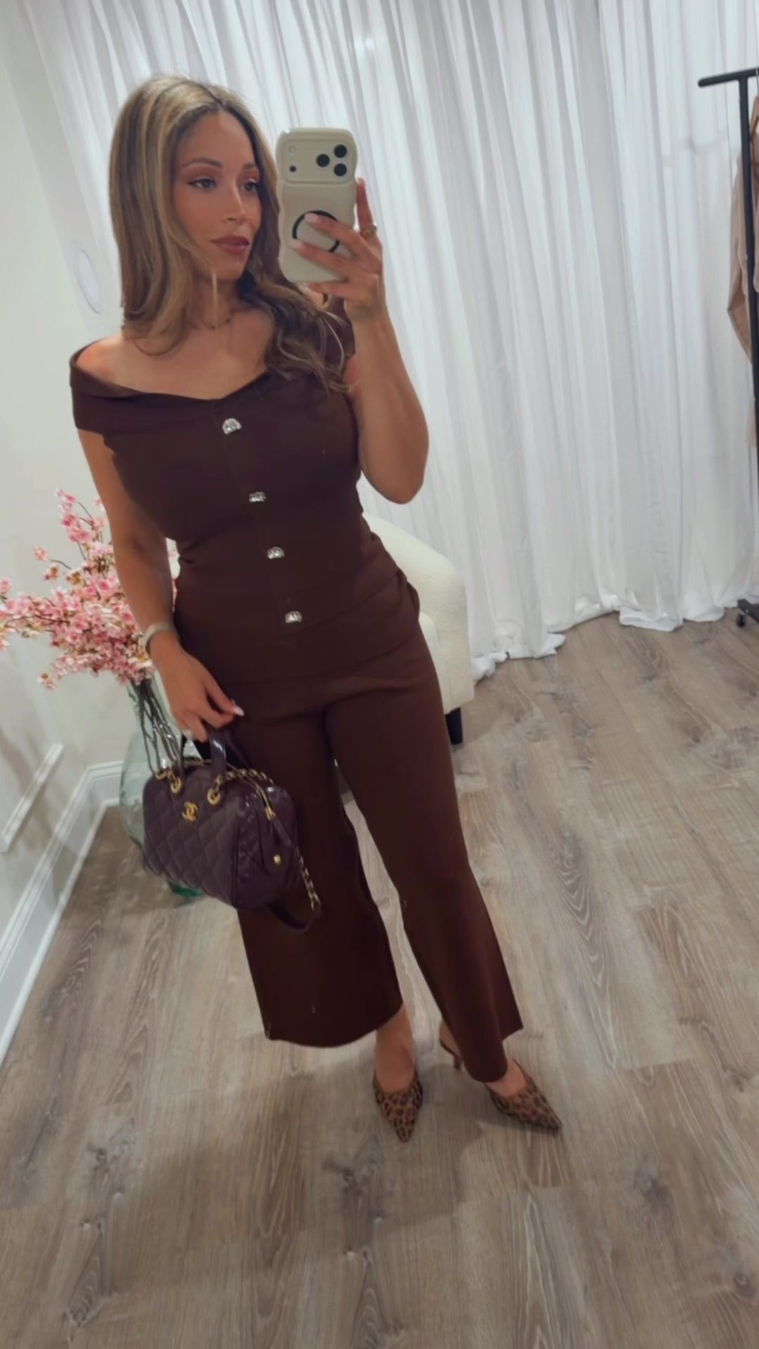 MALENA STRUCTURED SWEATER SET