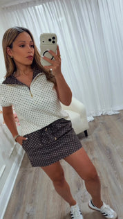 DIVA VIBES POLKA DOT LUXE SET
