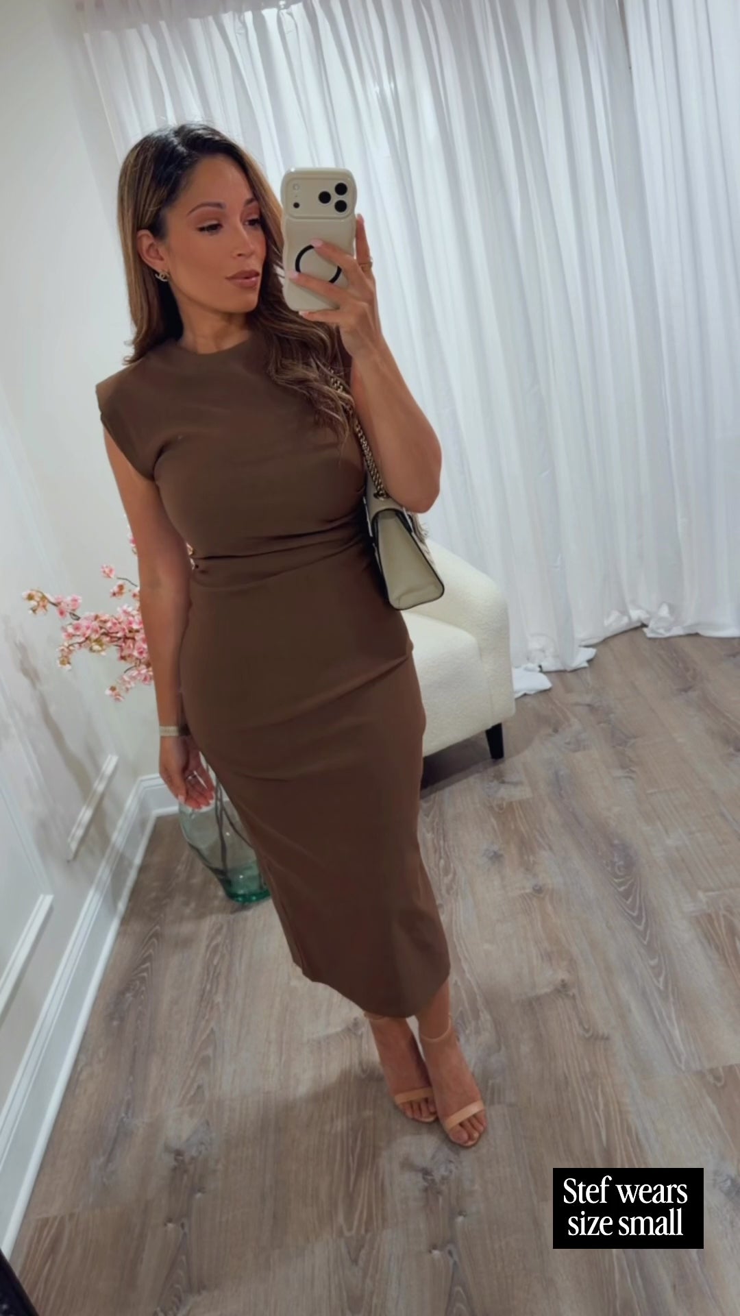 CHANGING SEASONS MIDI DRESS