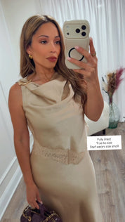 ANNALEE LACE DETAIL SKIRT SET