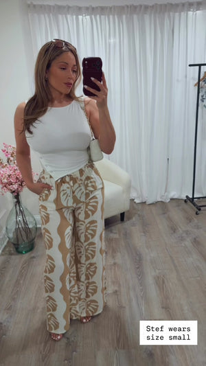 CABO WEEKEND PRINTED PANTS