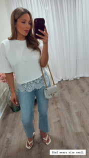 THE EVERYDAY BASIC LACE TOP